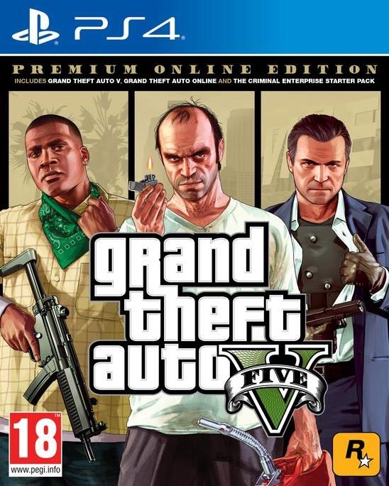 TECNOSHOP GTA V Premium per Sony PS4